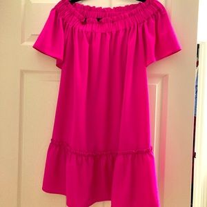 Off the shoulder dress